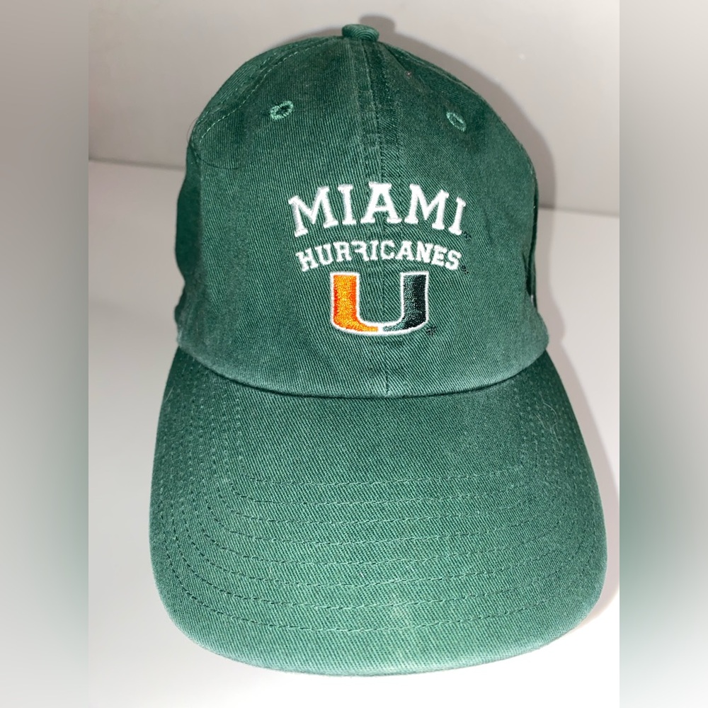 Miami Hurricanes Green Cap‎ - Picture 2 of 6